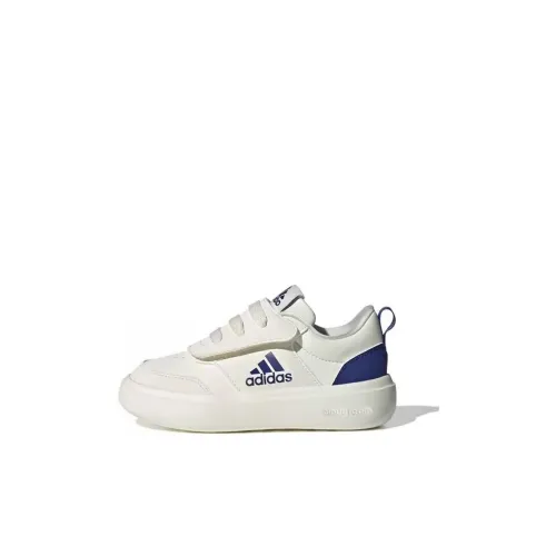Adidas Park St Детская беговая обувь Низкий топ Белый Синий Пре-школа
