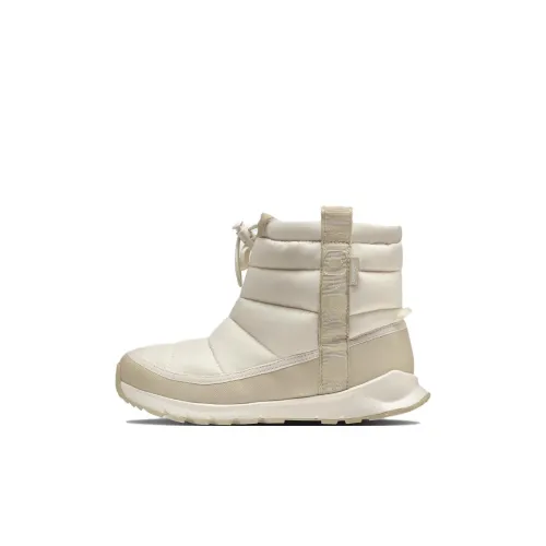 The North Face ThermoBall Противоскользящие Теплоизоляционные Низкие Детские ботинки Белые Детские