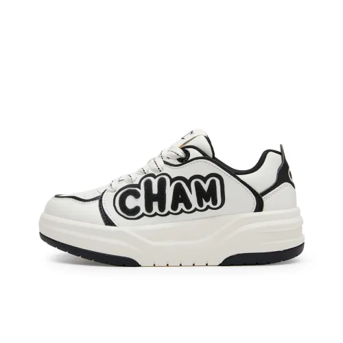 Champion Casual Low Top Молочный Белый/Черный Женский