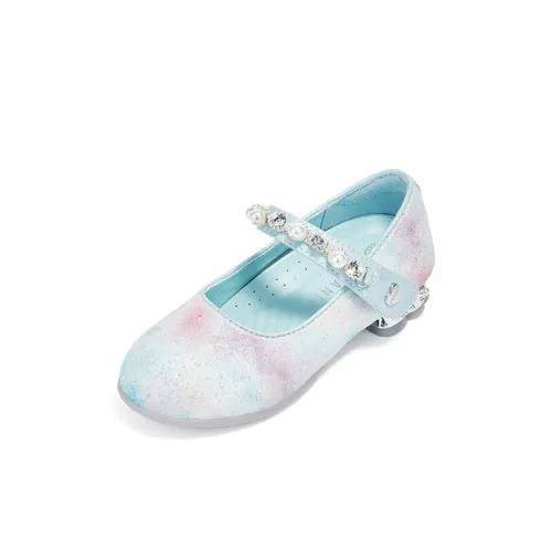 TARANISMETA Низкий топ Детская кожаная обувь Синий Розовый Детский