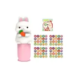 Милый кролик, волшебный штамп (80 стикеров + книга с активностями)