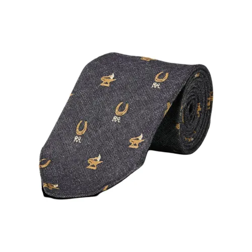 Ralph Lauren Хлопок Мужские Галстуки Индиго