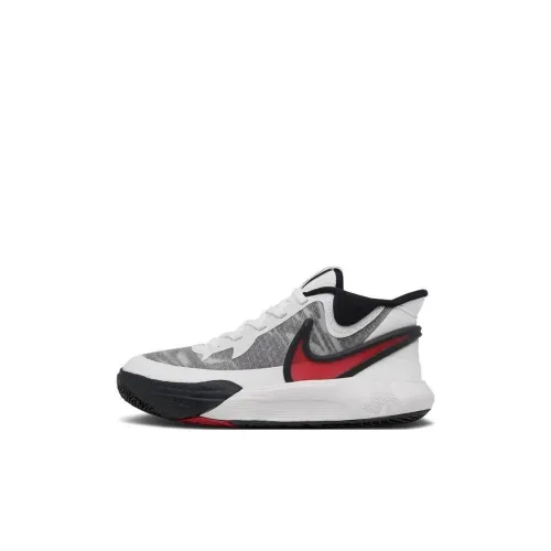 Nike Kyrie 8 Детские баскетбольные кроссовки Low Топ Белый Красный Черный Для дошкольников