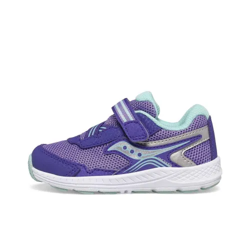 Saucony Ride 10 Ride 10 Jr. Slip-Resistant Shock Absorbers Kids Lifestyle Shoes Purple Teenagers Сaucony Ride 10 Ride 10 Jr. Противоскользящие амортизаторы Kids Lifestyle Shoes Фиолетовый Подростки