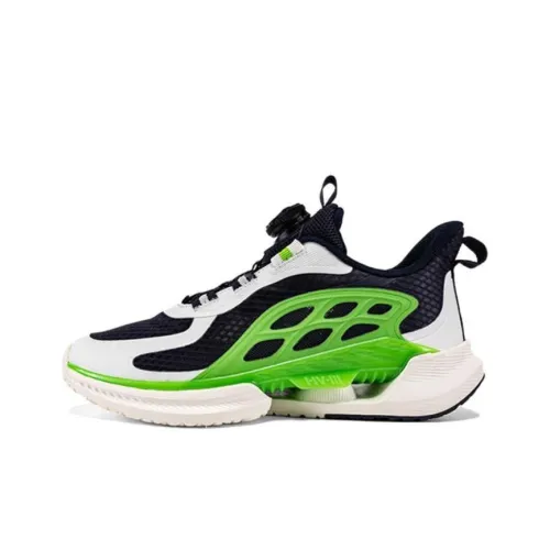 361°KIDS Амортизация Износостойкий Низкий Топ Детская Беговая Обувь Черный Белый Зеленый Подростки