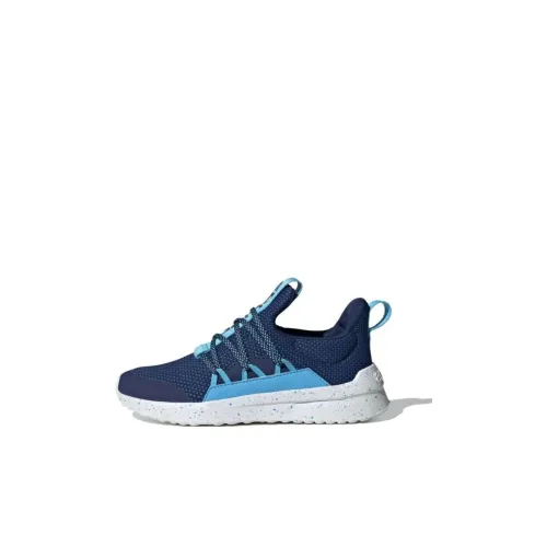 Adidas Neo Lite Racer Adapt 5,0 Slip-Resistant Abrasion-Resistant Low Top Kids Lifestyle Shoes Dark Blue Kids