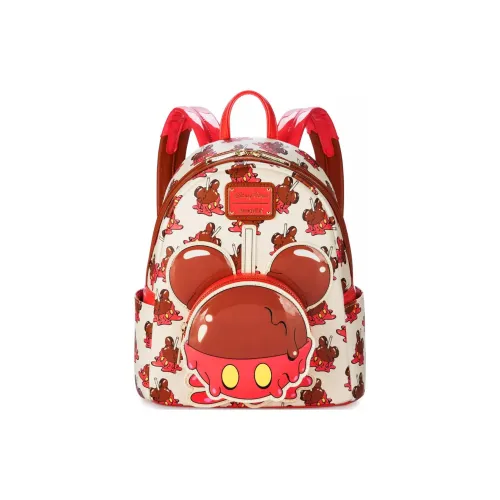 Disney Полиуретан Рюкзак Мини Унисекс Красный