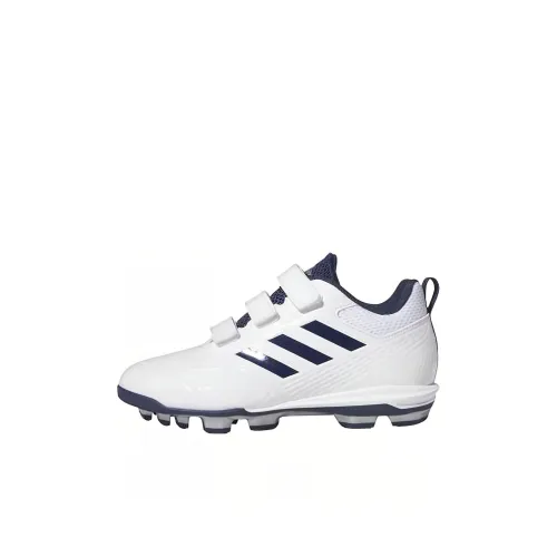 Adidas Stabile 5 Slip-Resistant Abrasion-Resistant Детские Кроссовки для Тренировок Белые Детские