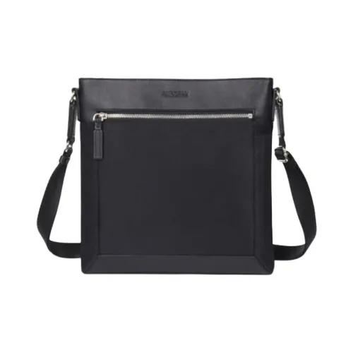 AMERICAN TOURISTER Нейлоновая сумка через плечо большая мужская черная