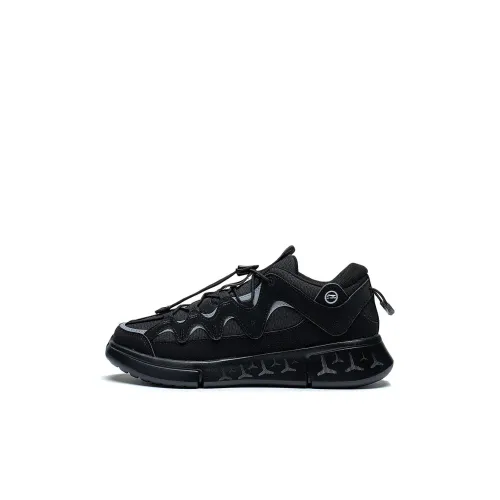 LINING YOUNG Sports Life Collection Детская повседневная обувь Низкий топ Черный Kids