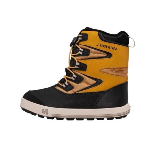 MERRELL Snow Bank 3,0 Big Kid Амортизация Износостойкий Высокий Топ Детская Туристическая Обувь Пшеница Подростки