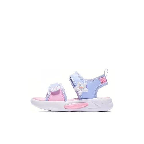 QIAODAN Амортизация Износостойкие детские сандалии голубые и розовые для детей 3-7 лет