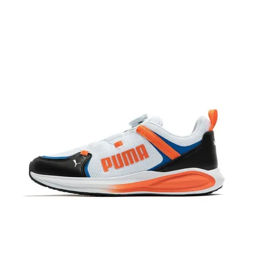 PUMA Twitch Runner Детская беговая обувь Низкий топ Белый Школьный возраст