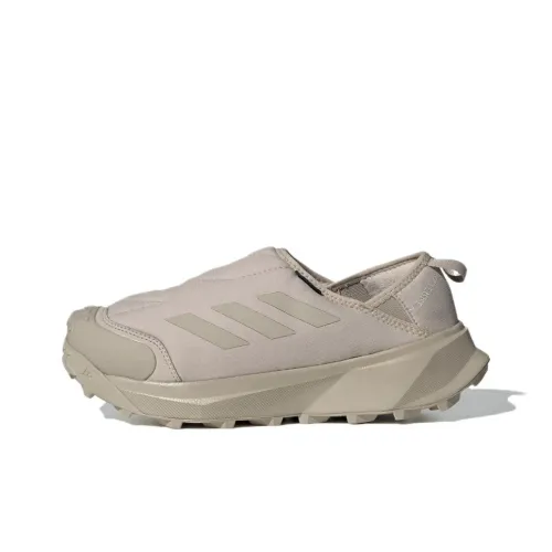 adidas Terrex Зимний Slip-resistant Abrasion-resistant Низкий топ Повседневная обувь Унисекс Бежевый