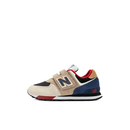 NEW BALANCE KIDS Беговые кроссовки Низкий верх Коричневый Синий Kids
