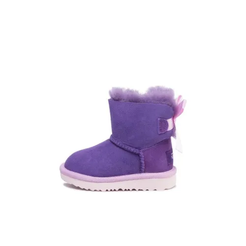 UGG Mini Bailey Bow II Low Cut Детские ботинки Фиолетовый Infant And Toddler