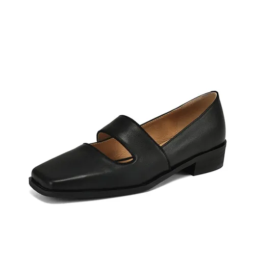 Echo yolo Грубый каблук Туфли Мэри Джейн Женские