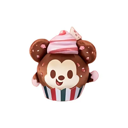 Disney Baking Mini Treats Collection Мятный шоколадный Бумага Чашка Торт Куклы Плюшевая кукла 22 см Высота