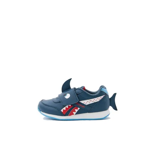 Reebok Royal Classic Jogger 2 Амортизация Износостойкий Низкий Топ Обувь для малышей Синий Белый Красный Infant And Toddler