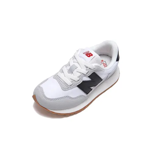 New Balance NB 237 Детские беговые кроссовки Низкий топ Серый Белый Kids
