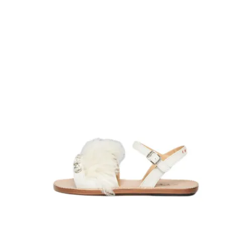 MARNI Детские сандалии цвет экрю для малышей