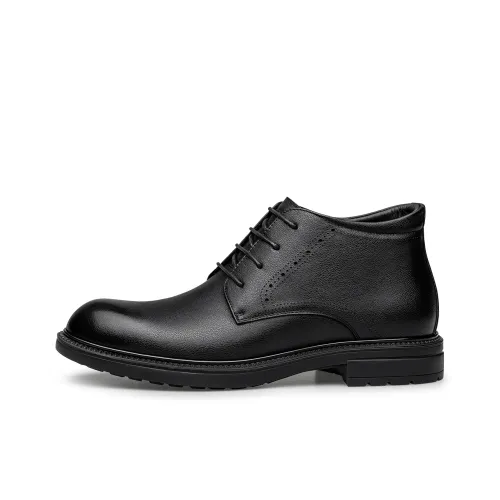 ZRO Мужская повседневная обувь High Top Черная Мужская
