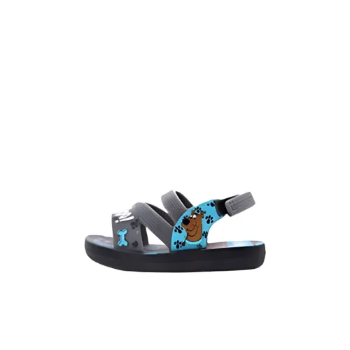 Малыш Scooby Doo x Ipanema противоскользящая устойчивая к истиранию низкий топ обувь для малышей серый зеленый