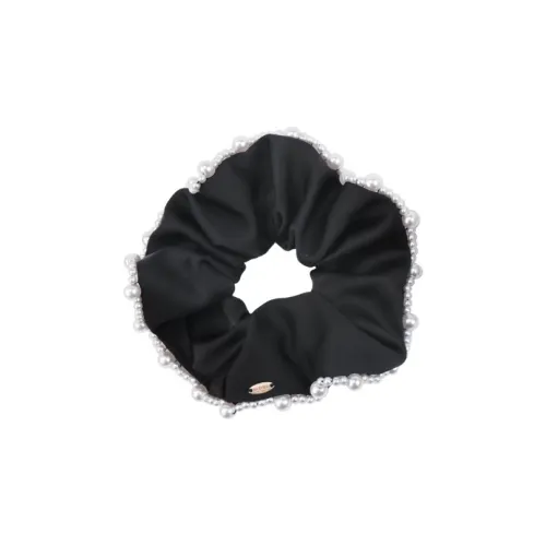 BABYBEI Ткань Резинка для волос Женская Черная Бежевая