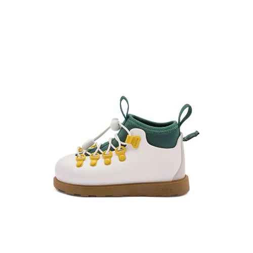 Native Shoes Fitzsimmons Детские утепленные сапоги Белый | Песочно-серый | Коричневый KIDS