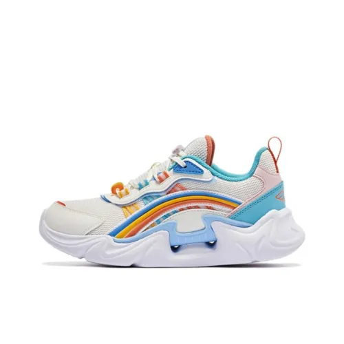 QIAODAN Slip-resistant Shock Absorbers Низкий Топ Kids Lifestyle Shoes Angel Blue Подростки