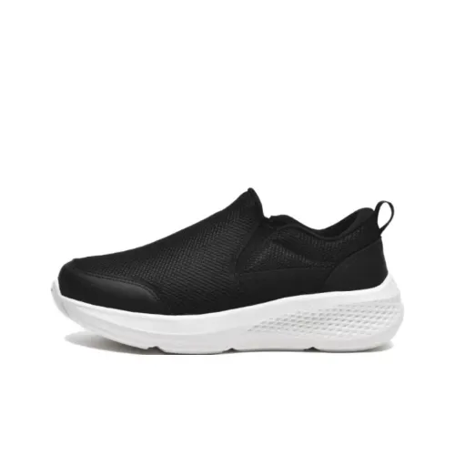 LOTTO Slip Anti-slip Abrasion Resistant Low Top Casual Women's Black LOTTO Slip Противоскользящий Износостойкий Низкий Топ Повседневный Женский Черный