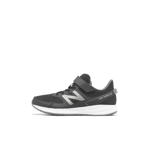 New Balance NB 570 Low Топ Детская Беговая Обувь Черный Серебряный Малыш