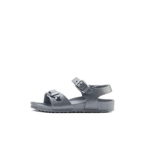 Birkenstock Детские сандалии Металлическое серебро Kids