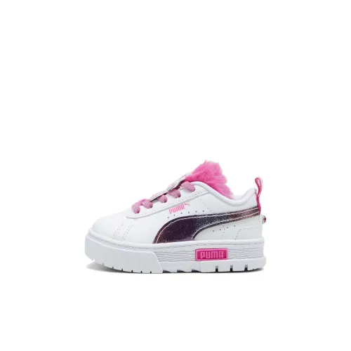 TROLLS X PUMA Mayze Low Топ Обувь для малышей Белый Розовый Infant And Toddler