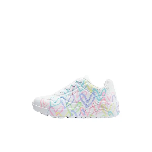SKECHERS GIRLS Детская повседневная обувь Низкий топ Белый Kids