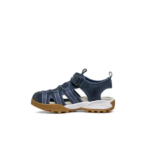 SCARPA Противоскользящие и Дышащие Детские Сандалии Морского Синего Цвета для Малышей