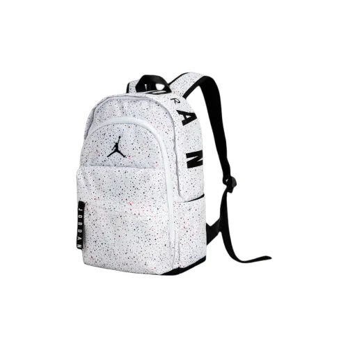 Jordan Polyester Backpack Medium Unisex White Джордан Полиэстер Рюкзак Средний Унисекс Белый