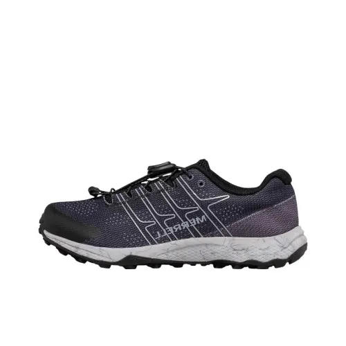 MERRELL Moab Flight Low A C Big Kid Амортизация Износостойкий Низкий Топ Детские Беговые Кроссовки Черный Серый Подростки