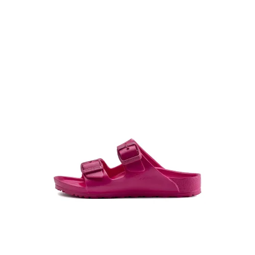 Birkenstock Arizona Детские домашние тапочки Фуксия Узкая версия Малыш