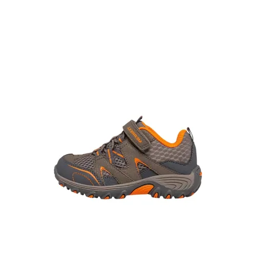 MERRELL Trail Chaser Амортизация Износостойкий Низкий Топ Детская Беговая Обувь Оранжевая Детская
