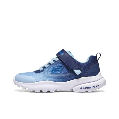 Беговые кроссовки Skechers Kids Low Top Blue для школьников