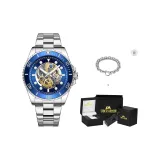 Синий (Браслет + Подарочная Коробка)