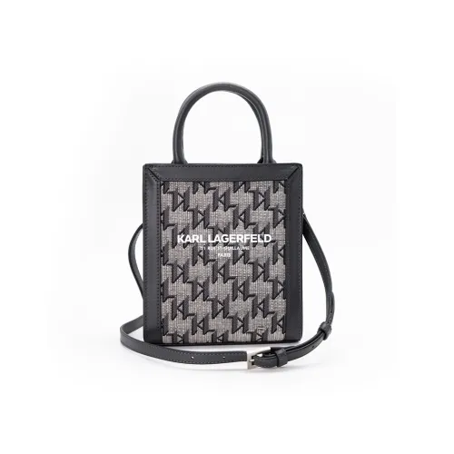 KARL LAGERFELD Полиэстер Сумка через плечо Сумка Женская Черная