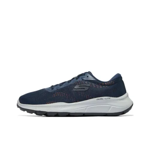 Skechers Equalizer 5,0 Новый Interval устойчивый к истиранию дышащий легкий низкий топ повседневная обувь мужская синий