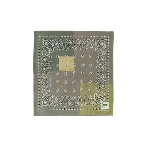 Капитал Вязаные Шарфы Мужской Зеленый