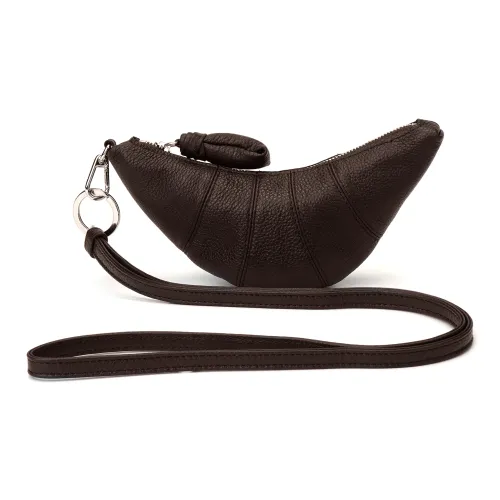 Lemaire Кошелек из коровьей кожи Coin Унисекс Коричневый