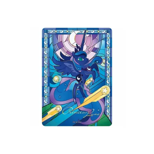 KAYOU My Little Pony Card Bright Moon Bag Четвертое издание Princess Luna IP Аниме Карточка 1 Размер