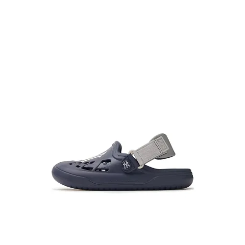 Mlb Base Logo Sandal Chunky Bouncer Дышащие Детские Сандалии Синие Детские