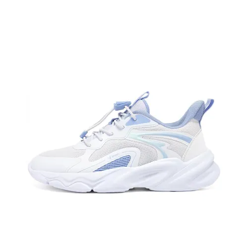 361°KIDS Амортизация Износостойкие детские повседневные кроссовки Белый Синий Подростки