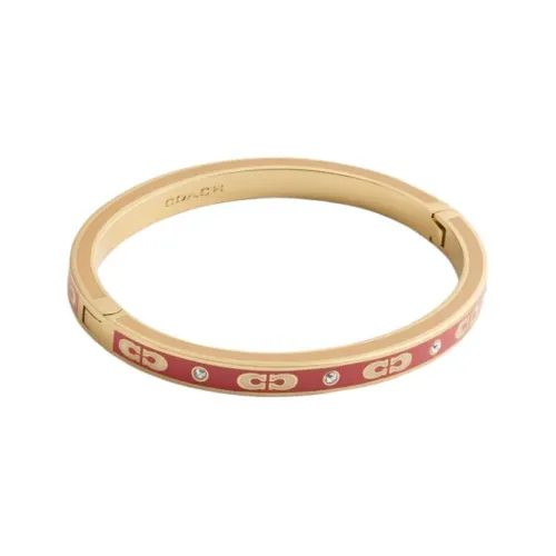 COACH Эмаль Браслеты Унисекс Золото